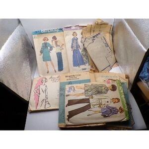 Simplicity 7517 5970 7230 7014 Anna Adams Vintage Sewing Patterns Retro Fashion